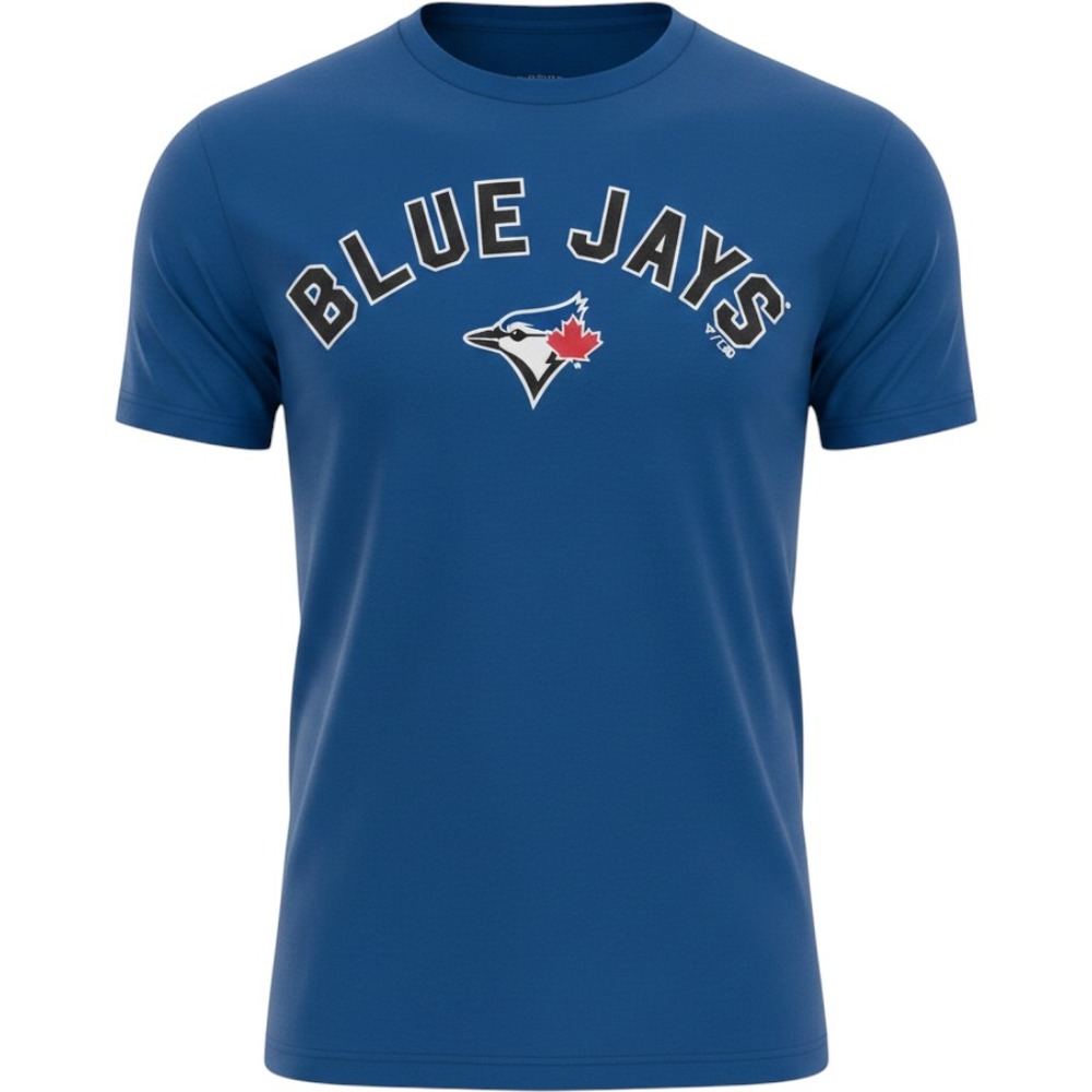 Fanatics Toronto Blue Jays Nathan Lukes 38‎ Blue T-Shirt Mens Large MLB Baseball
